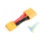 Adaptador de conector XT60 macho a XT90 hembra, cable silicona 3.31mm2 (12AWG), G-Force