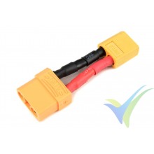 G-Force RC - Power Adapter Lead - XT-60 male <=> XT-90 female - 12AWG Silicone Wire - 1 pc