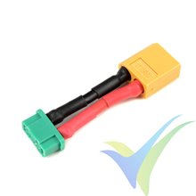 G-Force RC - Power Adapter Lead - XT-60 male <=> MPX female - 14AWG Silicone Wire - 1 pc