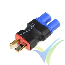 G-Force RC - Power Adapter Connector - Deans male <=> EC-3 female - 1 pc 