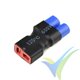 G-Force RC - Power Adapter Connector - Deans female <=> EC-3 male - 1 pc