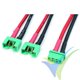 G-Force RC - Power Y-Lead - Serial - MPX - 14AWG Silicone Wire - 12cm - 1 pc