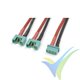 G-Force RC - Power Y-Lead - Parallel - MPX - 14AWG Silicone Wire - 12cm - 1 pc