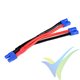 G-Force RC - Power Y-Lead - Parallel - EC-3 - 14AWG Silicone Wire - 12cm - 1 pc