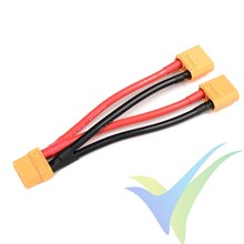 G-Force RC - Power Y-Lead - Parallel - XT-90 10AWG Silicone Wire - 12cm - 1 pc