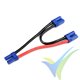 G-Force RC - Power Y-Lead - Serial - EC-5 - 10AWG Silicone Wire - 12cm - 1 pc