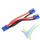 G-Force RC - Power Y-Lead - Parallel - EC-5 - 10AWG Silicone Wire - 12cm - 1 pc