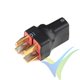 Adaptador de conector Deans hembra a dos Deans macho en serie, G-Force