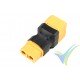 Adaptador de conector XT60 hembra a dos XT60 macho en paralelo, G-Force