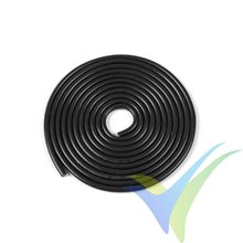 1m Cable de silicona negro G-Force Powerflex PRO+, 0.52mm2 (20AWG), 255x0.05 venillas