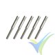 G-Force RC - Threaded Coupler - M2.5 - Outer - Wire Dia. 2.3mm - 5 pcs