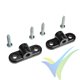 G-Force RC - Nylon Threaded Block - M5 - 2 pcs