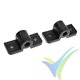 G-Force RC - Nylon Threaded Block - M6 - 2 pcs