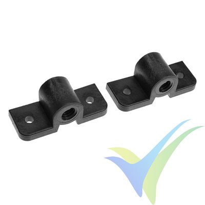 G-Force RC - Nylon Threaded Block - M6 - 2 pcs