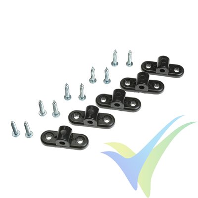 G-Force RC - Nylon Gear Block - Dia. 4mm - 5 pcs