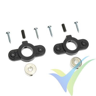 G-Force RC - Wheel Cover Holder - Shaft Dia. 3.5mm - 2 pcs