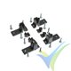 G-Force RC - Servo Mounting Brackets - 2 pairs