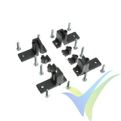 G-Force RC - Servo Mounting Brackets - 2 pairs
