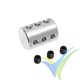 G-Force RC - Triple Rod Connector - Dia. 2mm - 1 pc