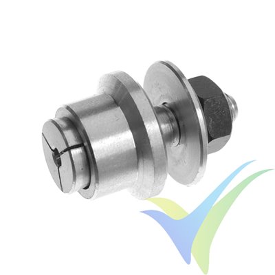 Portahélices de pinza G-Force M5x22mm, cuerpo 14.5mm, eje motor 2mm