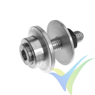 Portahélices de pinza G-Force M10x50mm, cuerpo 35mm, eje motor 8mm