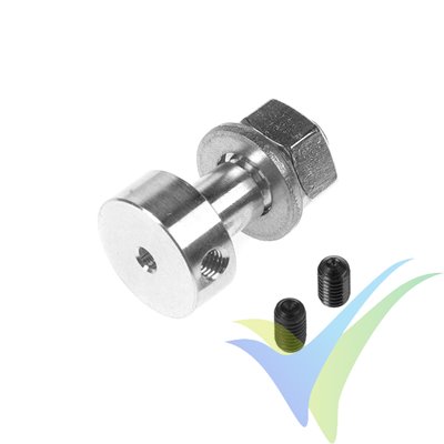 G-Force RC - Prop Adapter - Screw Type - M6 - Shaft Dia. 2,3mm - 1 pc