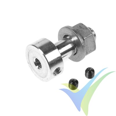 G-Force RC - Prop Adapter - Screw Type - M6 - Shaft Dia. 3,2mm - 1 pc