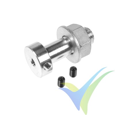 Portahélices de prisionero G-Force, M8, eje motor 3.17mm