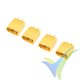 G-Force RC - Connector - XT-60 - Gold Plated - male - 4 pcs