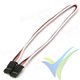 Servo cable male-male - 15cm - 0.13mm2 (26AWG)