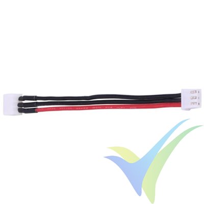 Balancing cable extension JST-XH for LiPo 2S, 3 wires 0.33mm2 (22AWG), 10cm