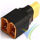 Connector adapter XT90 female to two XT90 male in parallel