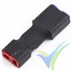 Adaptador de conector Deans hembra a EC3 macho