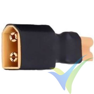 Connector adapter XT30 female to XT60 male