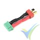 G-Force RC - Power Adapter Lead - Deans male <=> MPX female - 14AWG Silicone Wire - 1 pc