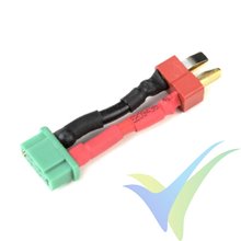 G-Force RC - Power Adapter Lead - Deans male <=> MPX female - 14AWG Silicone Wire - 1 pc