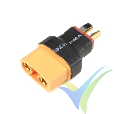 Adaptador de conector Deans macho a XT90 hembra, G-Force