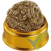 Soldering tip cleaner