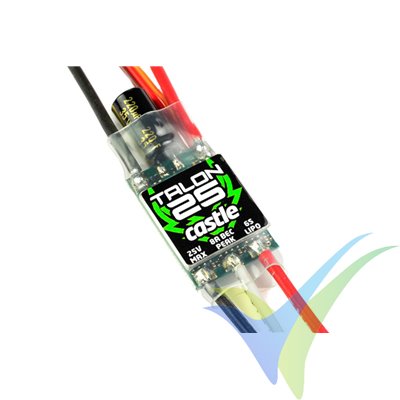 Variador brushless Castle Creations Talon 25, 2S-6S, 25A, SBEC 3A, 17.9g
