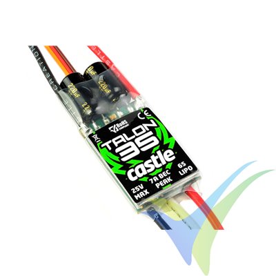 Castle Creations Talon 35 Brushless ESC, 2S-6S, 35A, High Power SBEC
