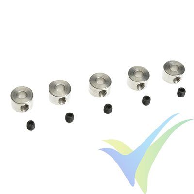 Prisionero para eje de rueda G-Force 3.1x8.0mm, 5 uds