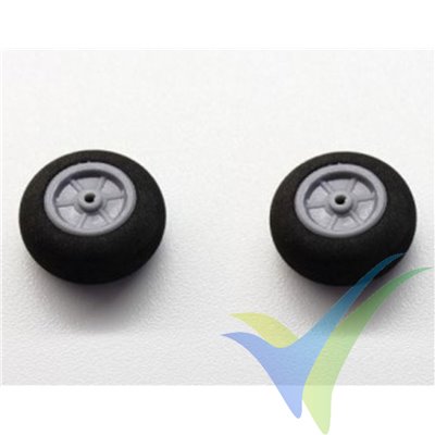 Robbe foam wheel 25x12x2mm 52000021, 2 pcs