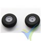 Robbe foam wheel 30x12x2mm 52000022, 2 pcs