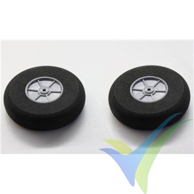 Robbe foam wheel 75x20x3mm 52000030, 2 pcs