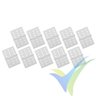 G-Force RC - Nylon Pinned Hinge - X-Large 26x39mm - 10 pcs