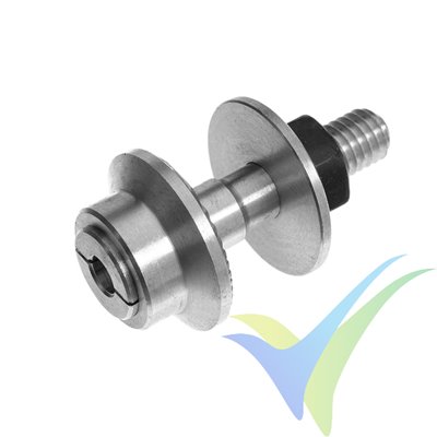 G-Force RC - Prop Adapter - Body 19mm - Collet Type - M6-34mm - Shaft Dia. 4mm - 1 pc