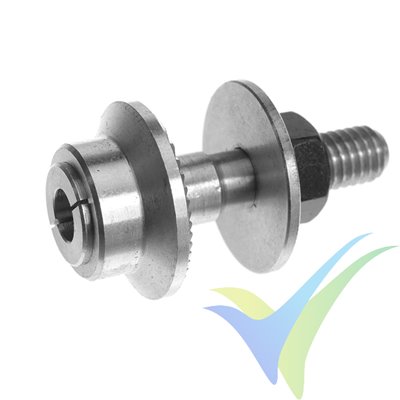 G-Force RC - Prop Adapter - Body 19mm - Collet Type - M6-34mm - Shaft Dia. 5mm - 1 pc