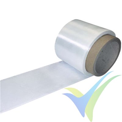Glass fabric tape 49g/m2 (FE800/ plain) 10cm, roll 100m