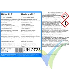 Hardener GL 2 (210min) bottle 0.75Kg