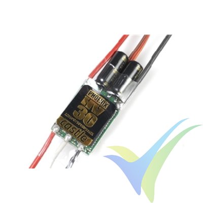 Variador brushless Castle Creations Phoenix 30 HV, 4S-12S, OPTO, 27g